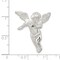Sterling Silver Guardian Angel Pendant Charm Jewelry 32mm x 24mm